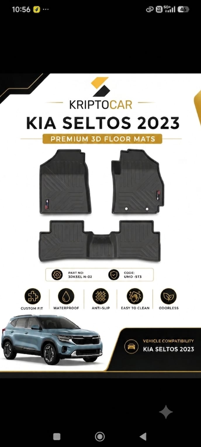 KIA Seltos 2023 3D Mat