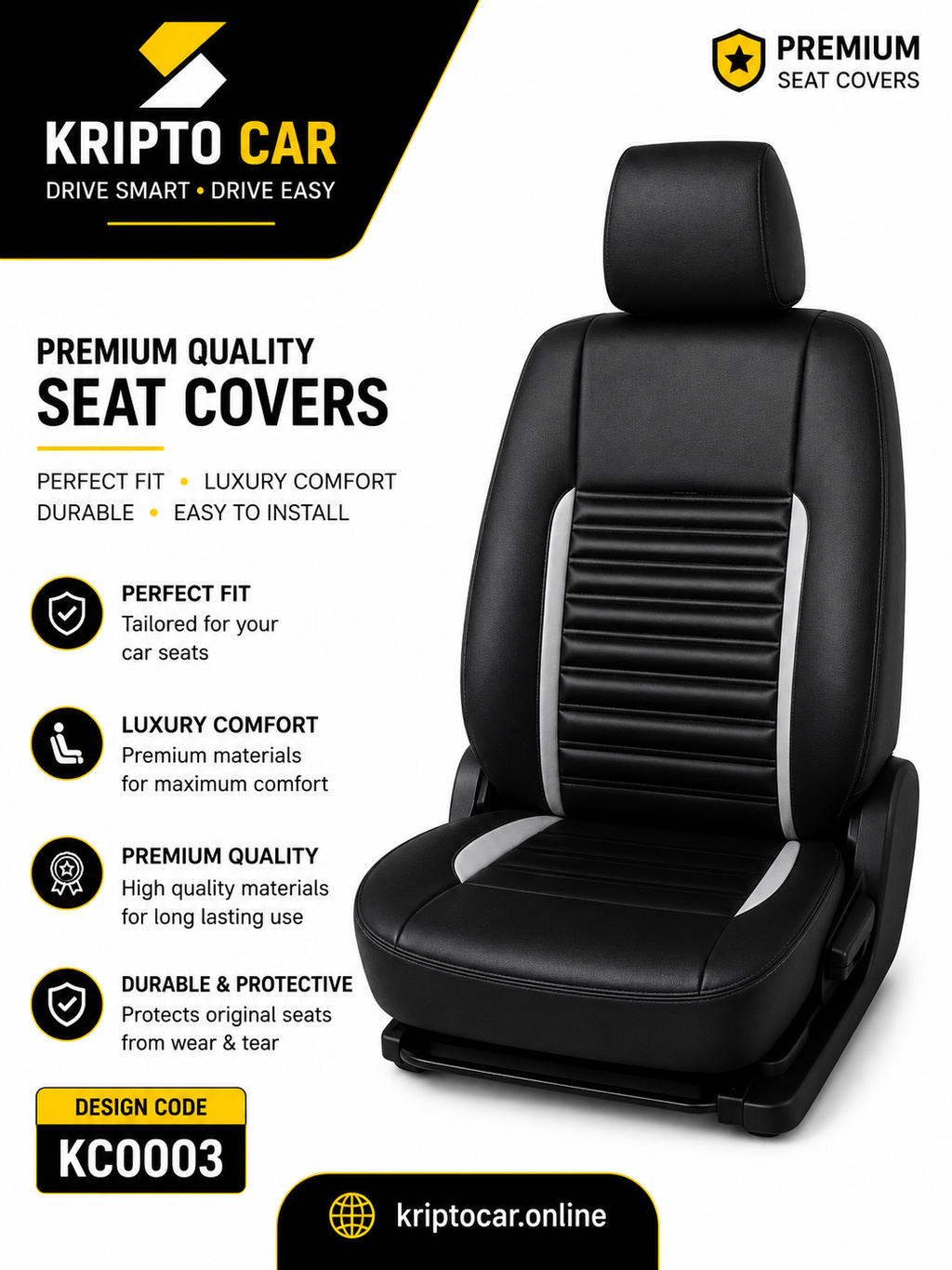 NAPA SEAT COVER 5 seater