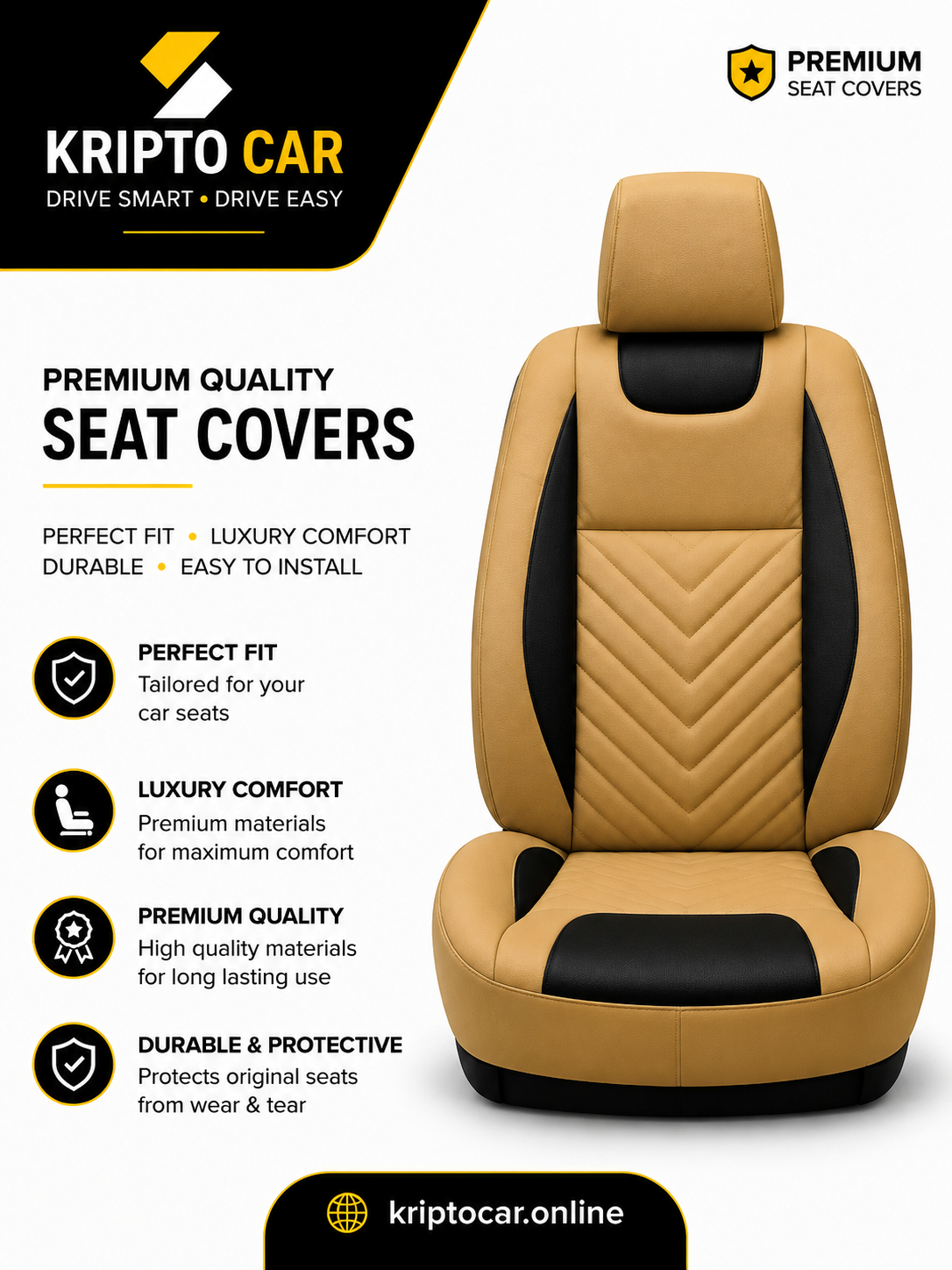 NAPA SEAT COVER 5 seater