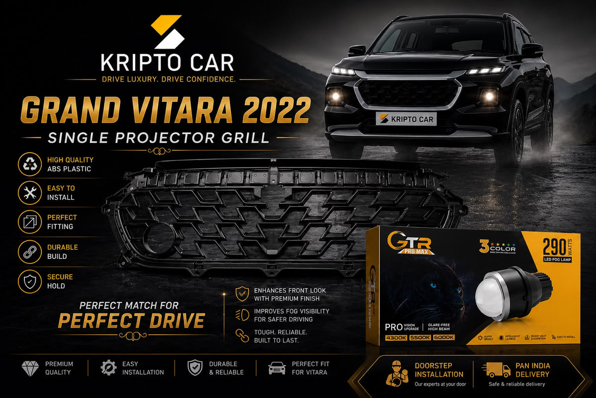 Grand Vitara 2022 Single Projector Grill