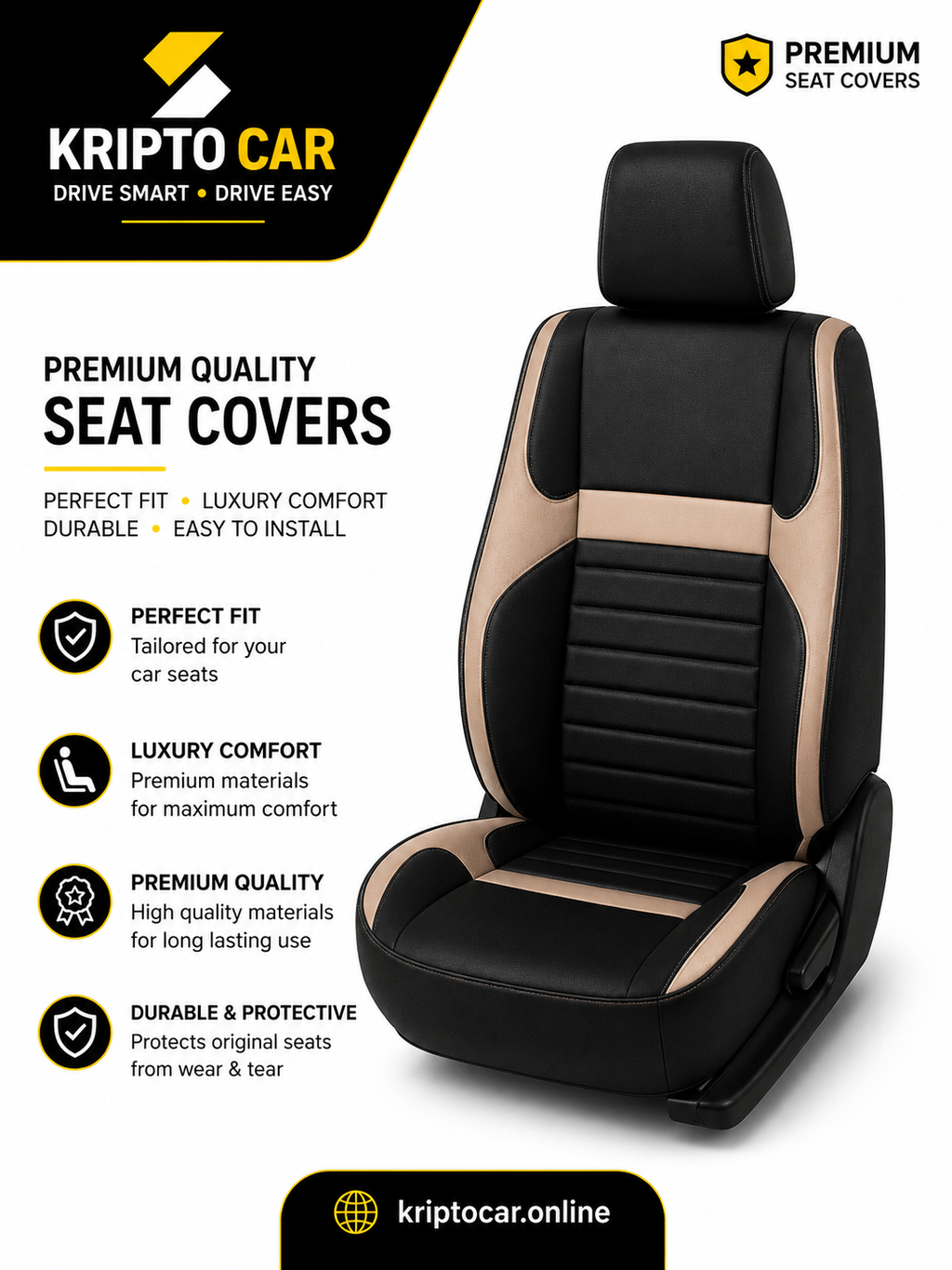 NAPA SEAT COVER 5 seater
