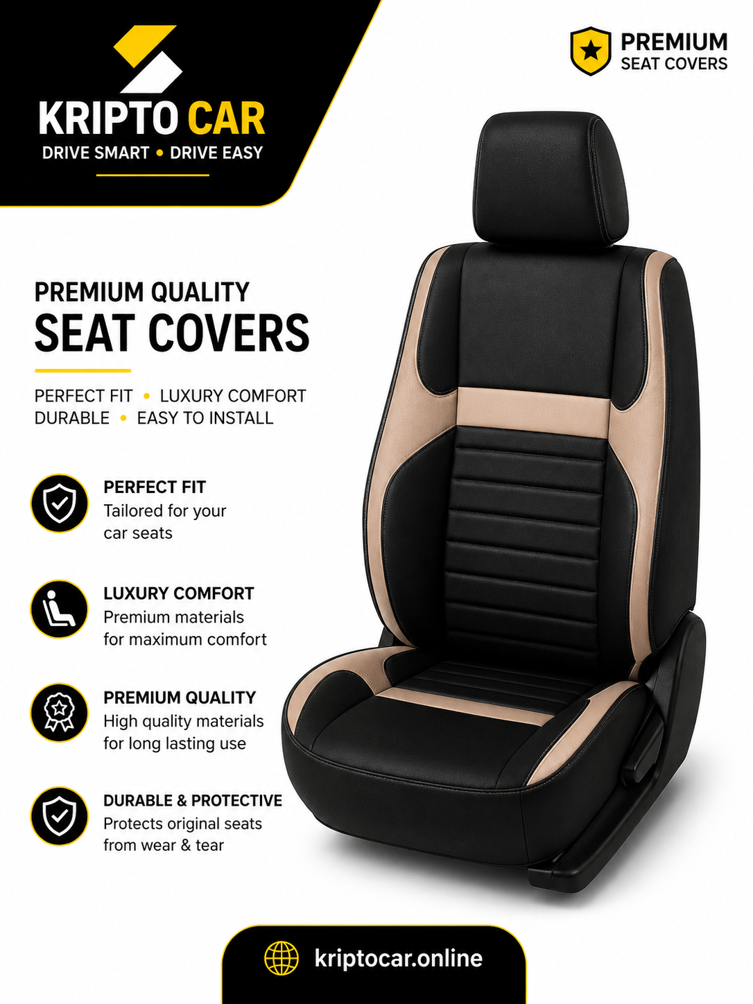 NAPA SEAT COVER 5 seater