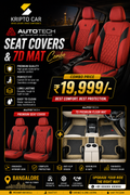 Autotech seat cover + 7D mat