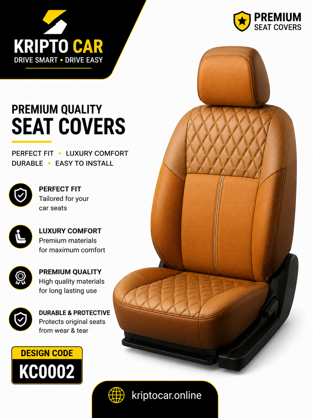 NAPA SEAT COVER 5 seater