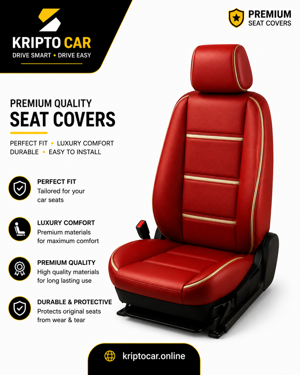NAPA SEAT COVER 5 seater
