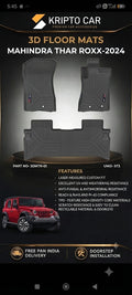MAHINDRA THAR ROXX-2024 3D MAT